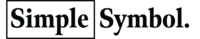 simplesymbol